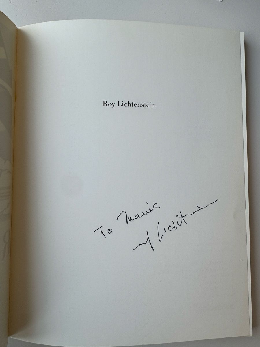 Bücher: Roy Lichtenstein SIGNED Exhibition Catalog Switzerland Pop – Gebraucht aus Morges von SevArt 2