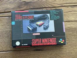 Super Nintendo A/V Kabel Stereo - in Originalverpackung!