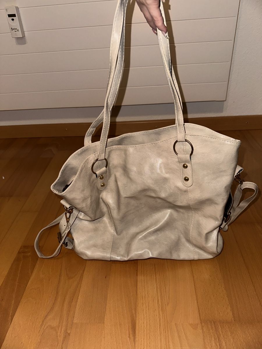 Sacs: Handtasche beige/Kunstleder – Neuf (Voir description) à Arbon par pau_76kh