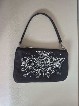 Buffalo Clutch Tasche - schwarz,  ungebraucht