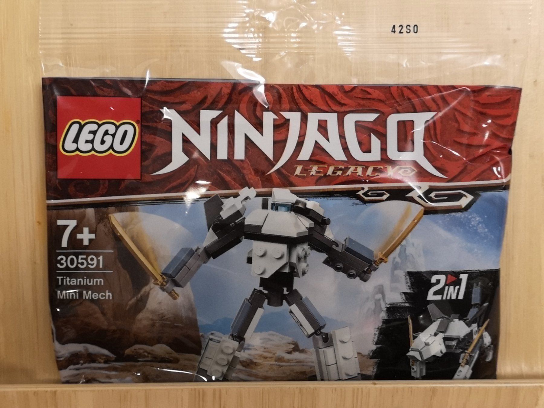 Lego Kit di costruzioni: Lego 30591 Ninjago Titanium Mini Mech – Nuovo e nell'imballaggio originale da Echichens venduto da aegis0129