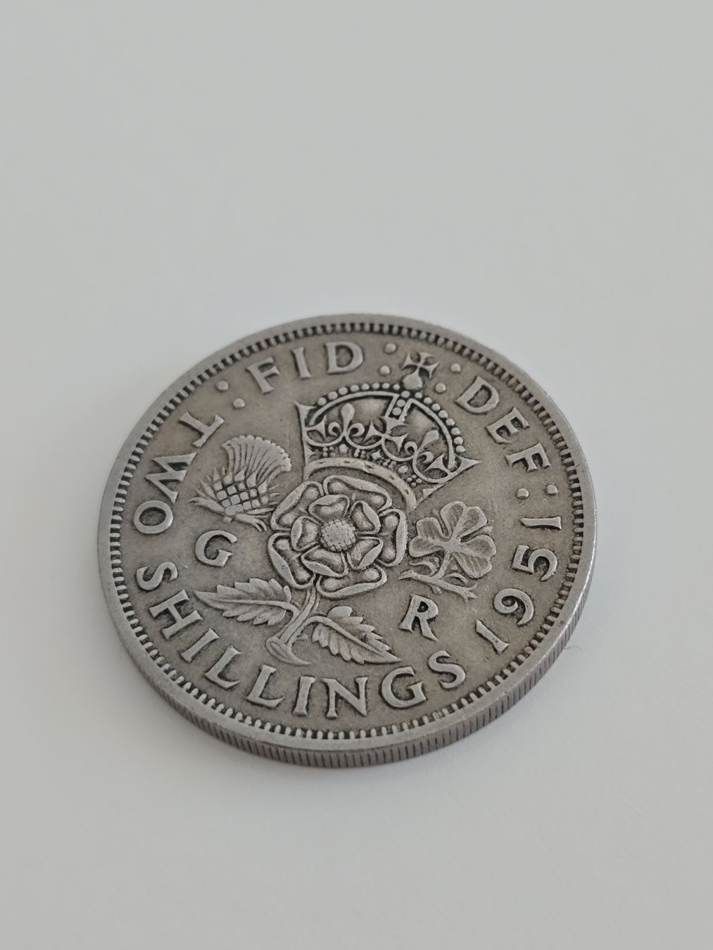 Tutti le monete: Münze Two Shilling 1951 – Usato da Leissigen venduto da No-Da 3