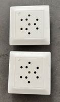 Steckdose weiss 2x gebraucht