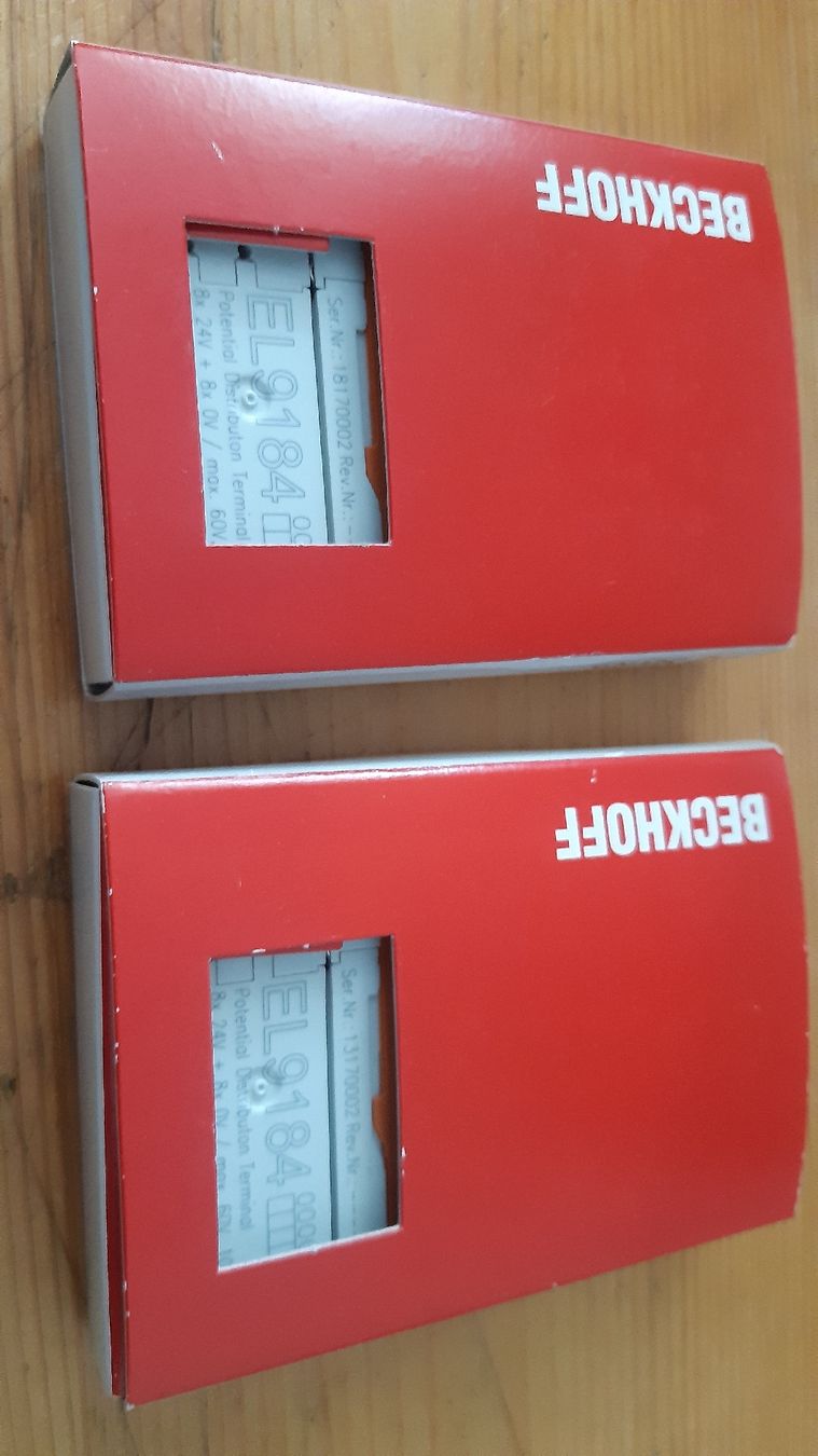 Beckhoff Elektronikbauteile: Beckhoff EL9184 Potential Distribution Terminal neu – Neu und originalverpackt aus Oey von Parkplatzbrocki 1