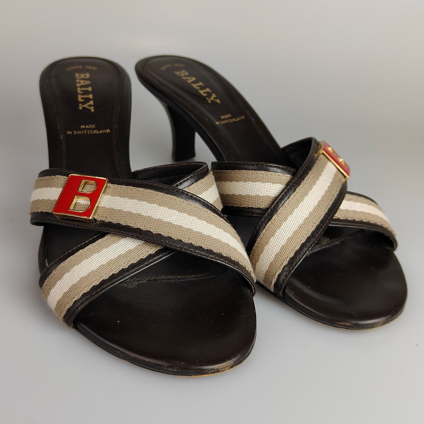 Bally Scarpe da donna: Bally Sandalette / Pantolette, Gr. 38 – Usato da Villmergen venduto da Czuesi