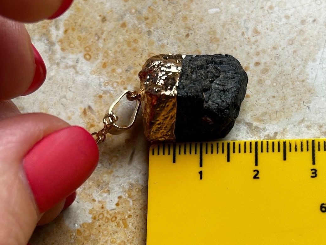 Pendentifs: Anhänger Black Stone goldenprotection – D'occasion à Dittingen par Bijoubelle 9