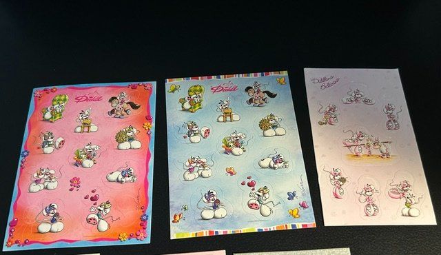 Sticker: Diddl/Diddlina/Galupy Sticker set 1 – Nuovo (secondo la descrizione) da Kloten venduto da Monkell 1
