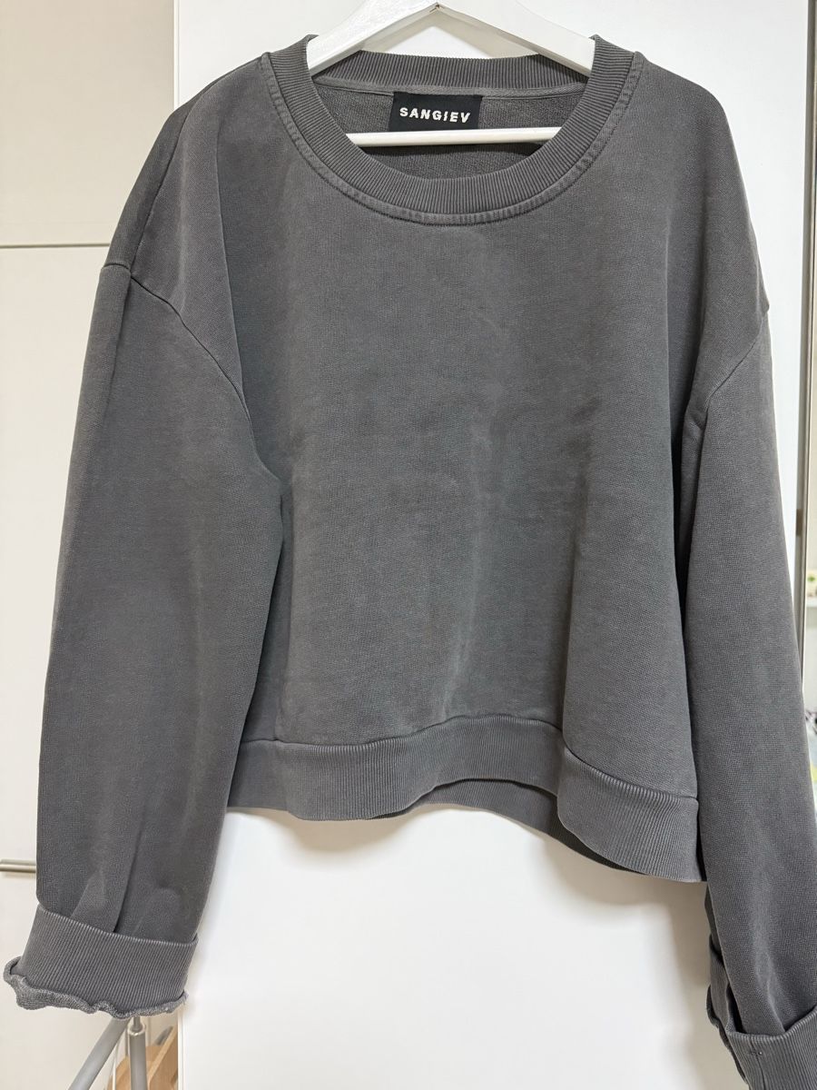 Maglioni & Felpe: Sangiev Reversible Cropped Sweatshirt / Cropped Sweater – Nuovo (secondo la descrizione) da Kaltbrunn venduto da LuxShop