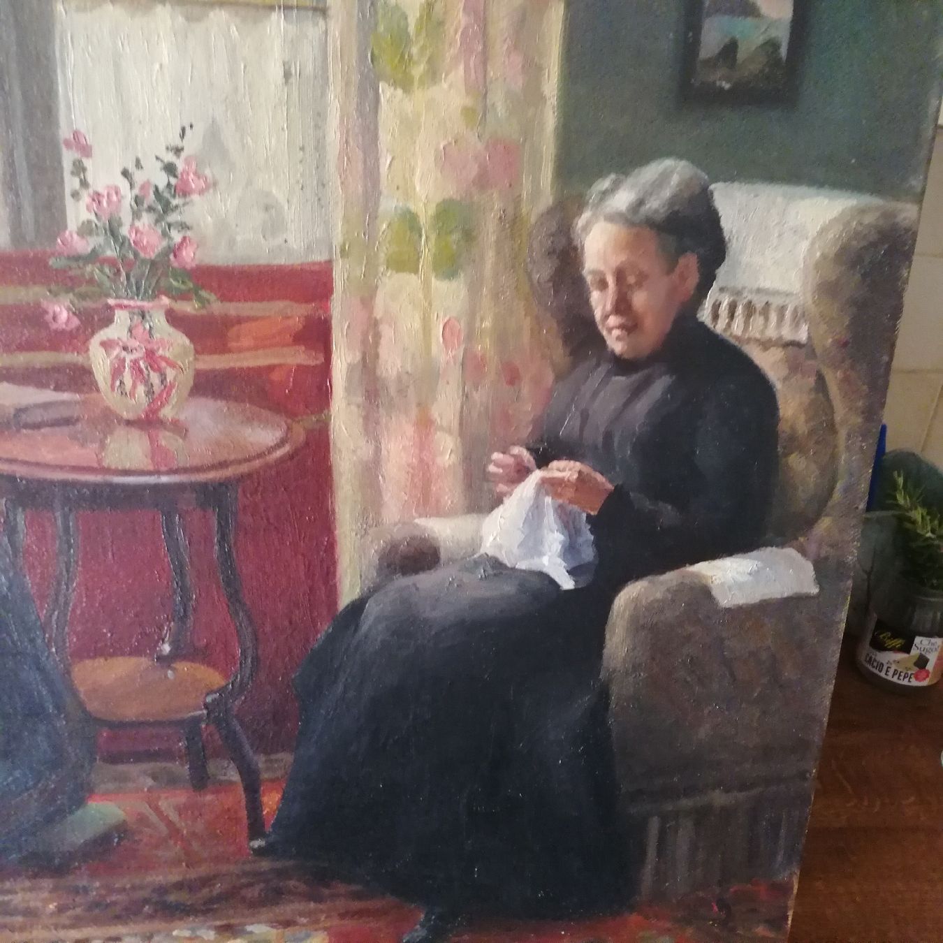Tableaux: Donne che ricamano – D'occasion à Mendrisio par Accamuta 1