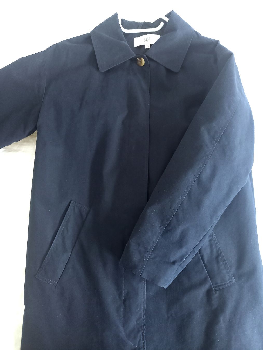 La Redoute Cappotti: Trenchcoat Dunkelblau Gr. 40 – Usato da Zürich venduto da Veramone 4