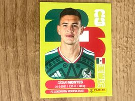Panini Sticker FIFA World Cup 2026 César Montes MEX 5