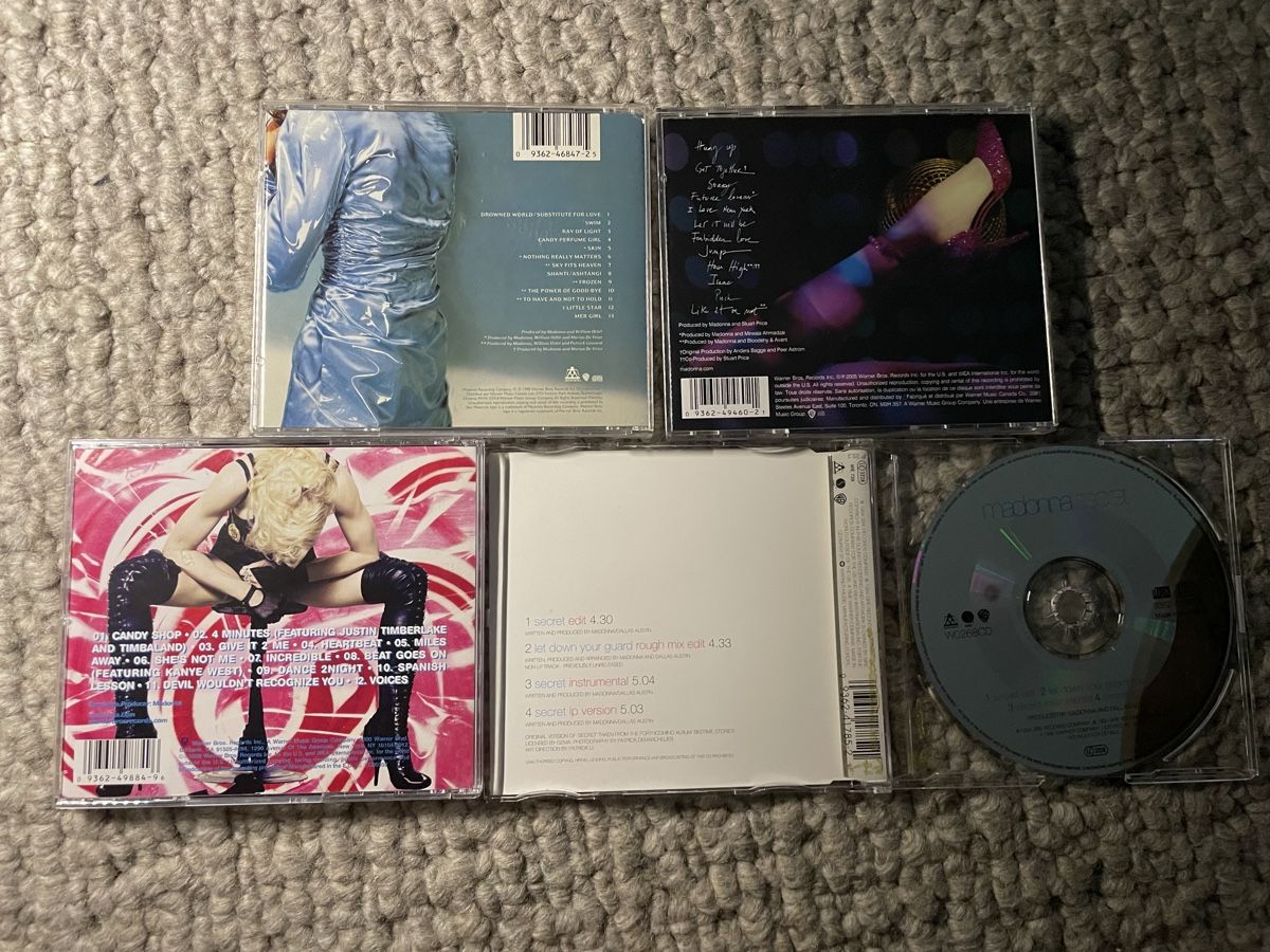 CDs: 4x Madonna  – Gebraucht aus Reinach AG von trigger7811 1