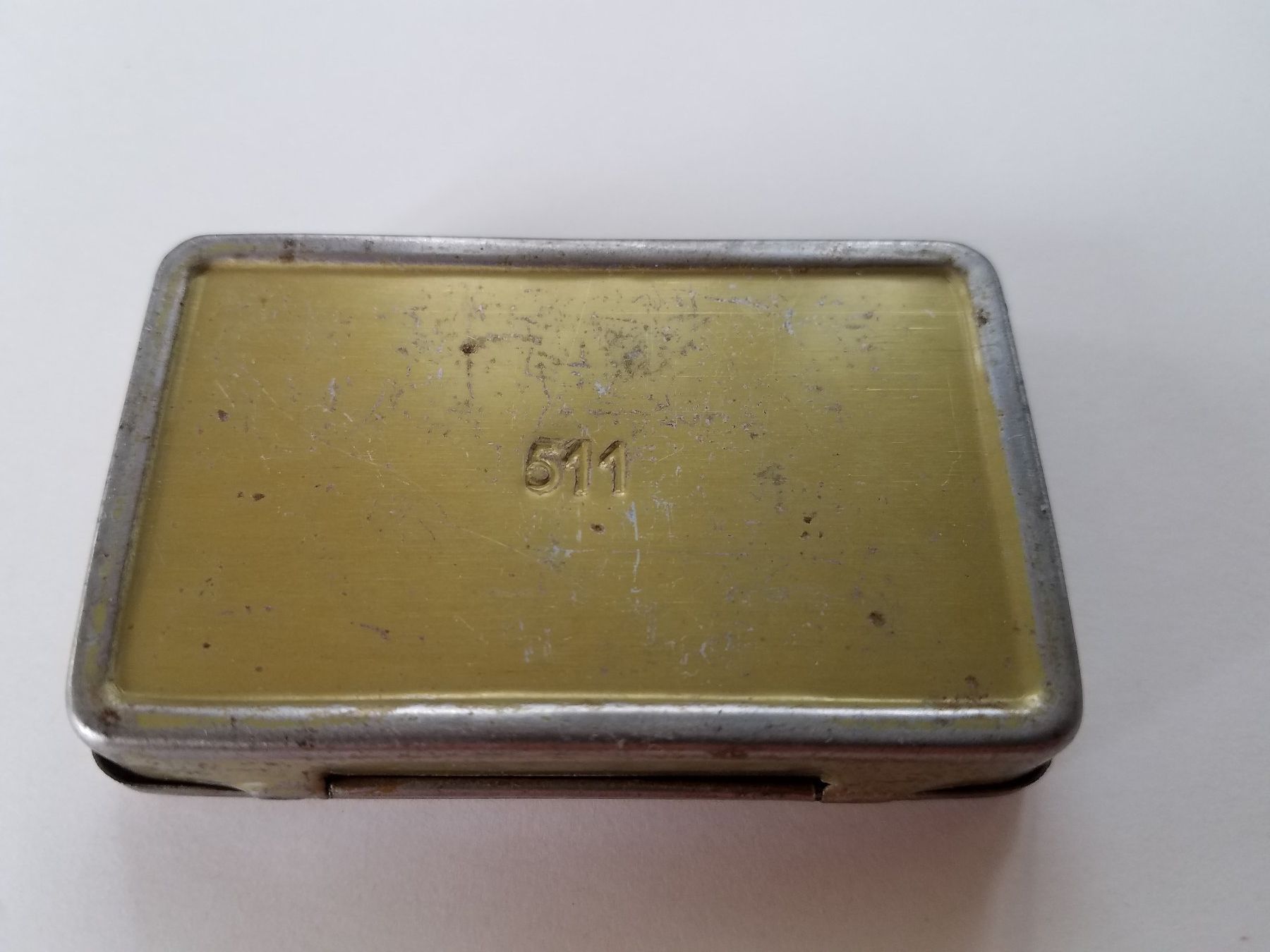 Behälter & Ähnliches: Antike Pillen Dose Blechdose Silargetten Vintage – Gebraucht aus Rorschacherberg von Marubium 2