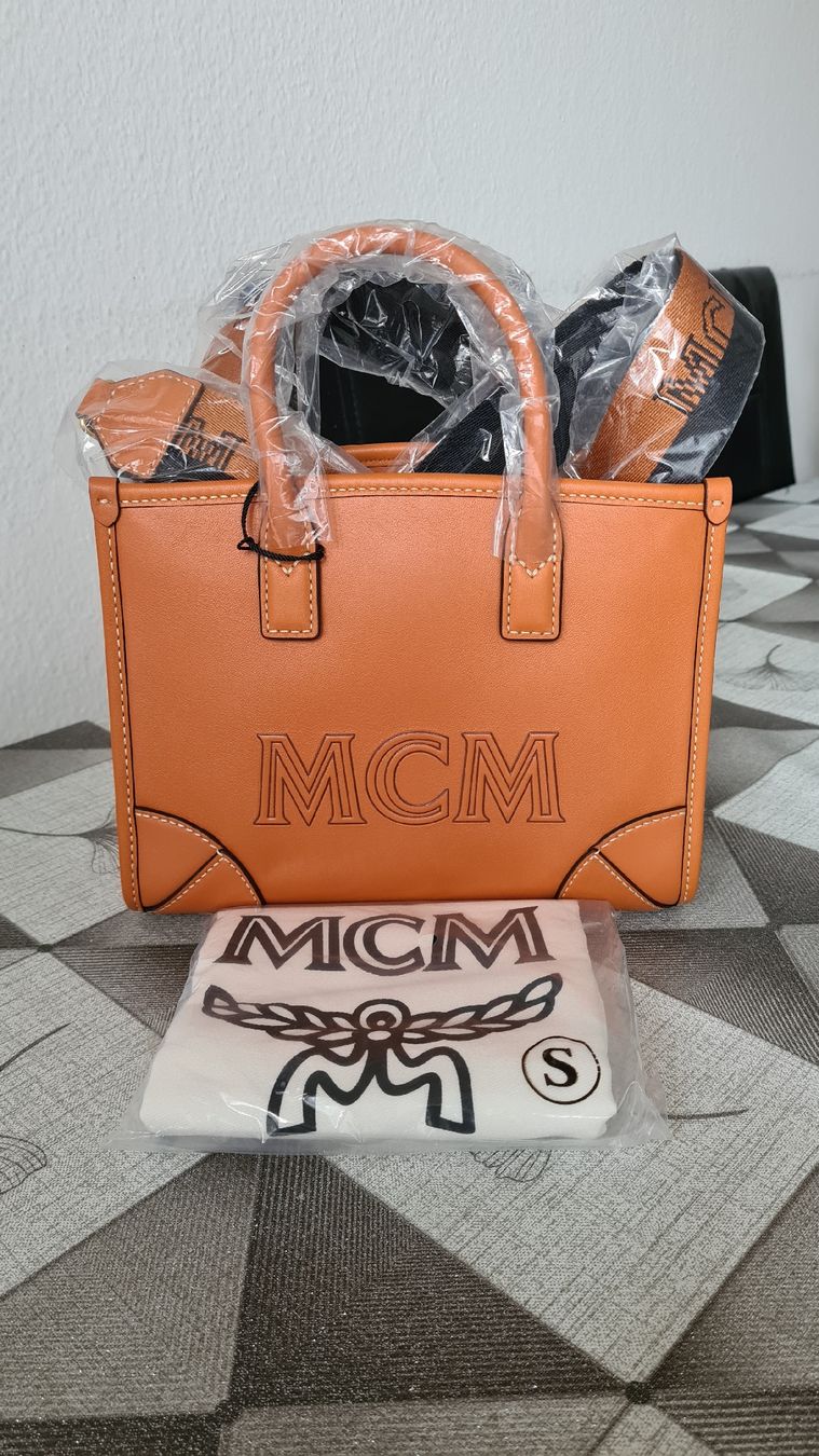 Mcm Borse da donna: MCM Munchen Tote Mini Handtasche-Cognac – Nuovo e nell'imballaggio originale da Diessenhofen venduto da viki_szabo