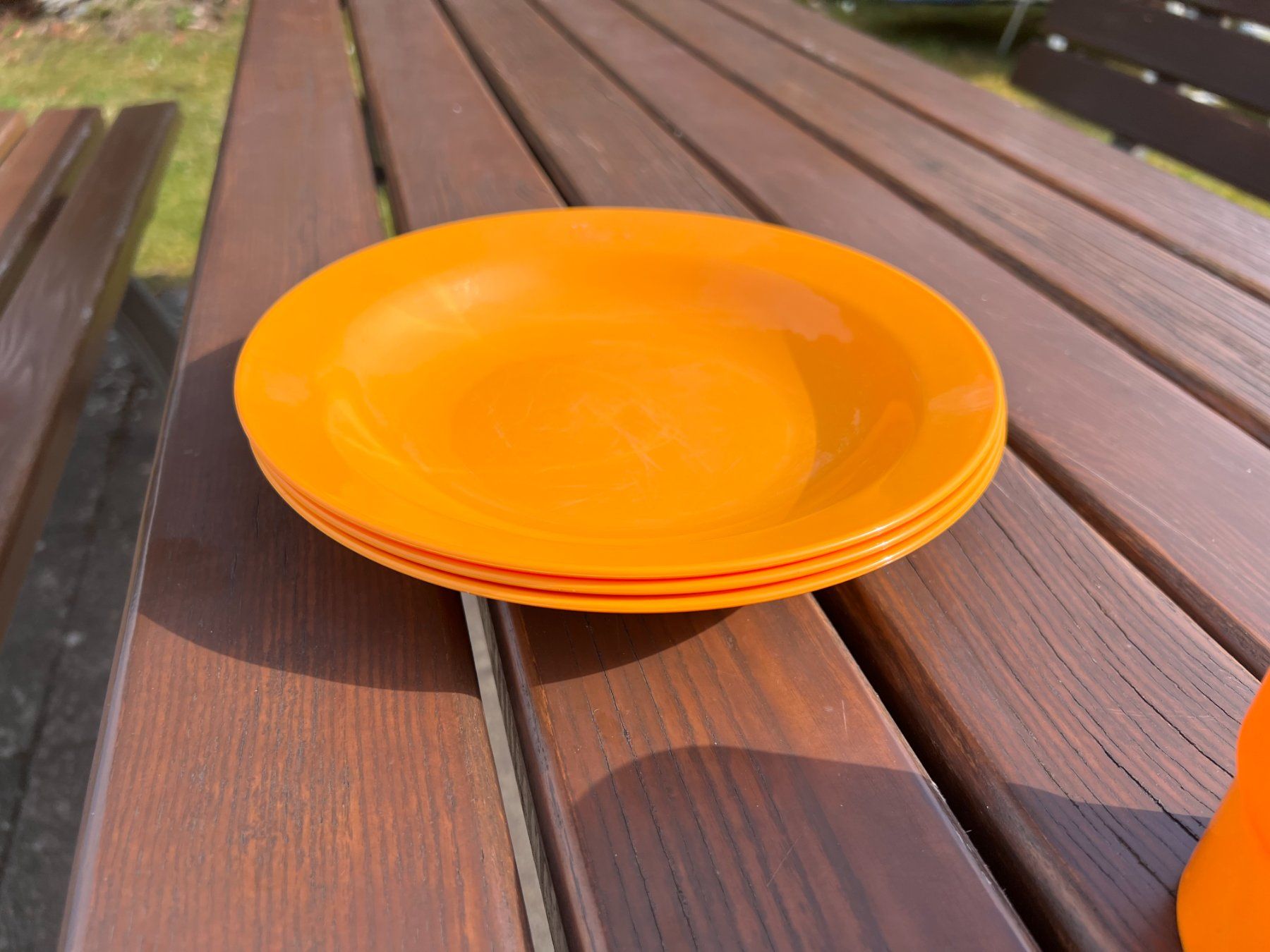 Set di piatti: Vintage Picknick - Campinggeschirr - Set – Usato da Walzenhausen venduto da stilvollwohnen 4