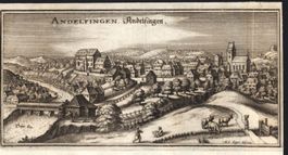 Andelfingen Kupferstich von Merian