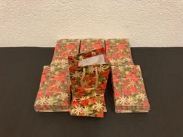 Geschenktaschen klein, Weihnachten, 55 Stück, ca. 16x10x6 cm