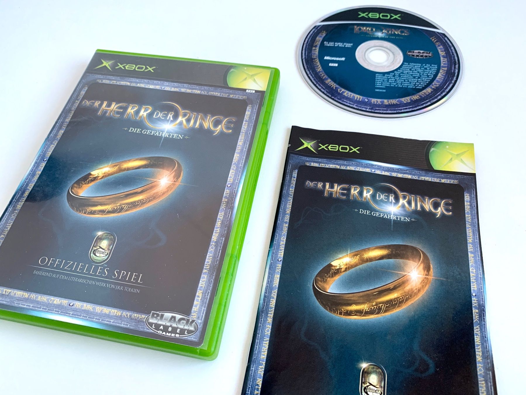 Microsoft Giochi: XBOX: Der Herr der Ringe - die Gefährten – Usato da Kaiseraugst venduto da Marsupower