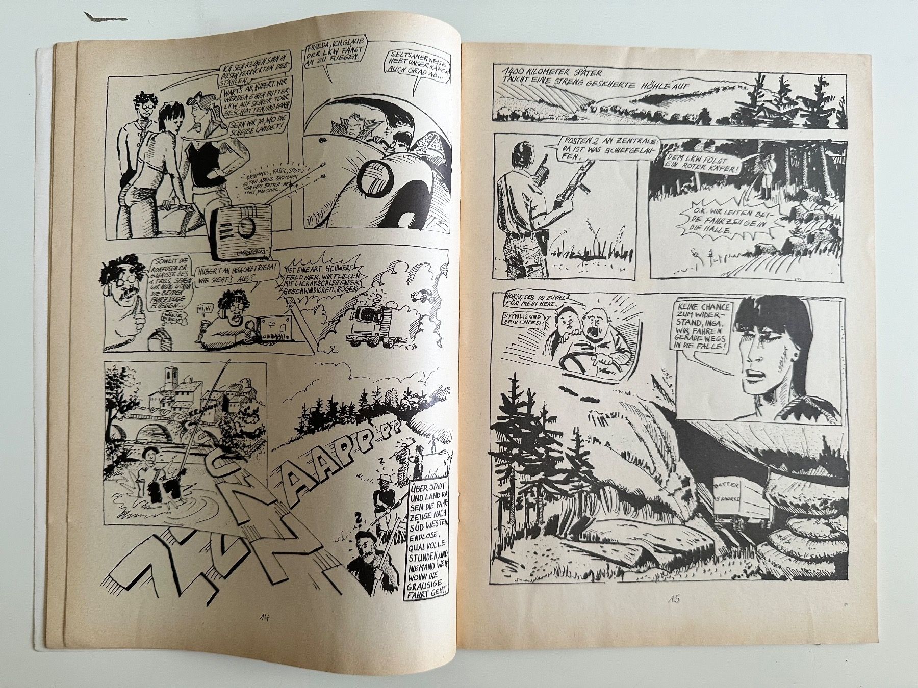 Fumetti: Hinz & Kunz Comix Nr.3 Softcover – Usato da Münsingen venduto da Ganjam 5