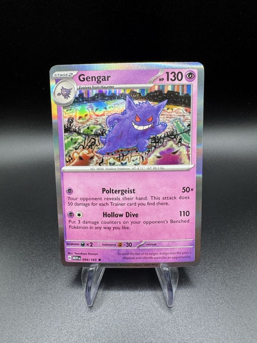 Pokémon Sammelbilder & Trading cards: Gengar 151 holo 094/165 pokemon eng – Gebraucht aus Solduno von Gaffa_collection