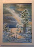 Acryl Bild mit Rahmen 43x33cm