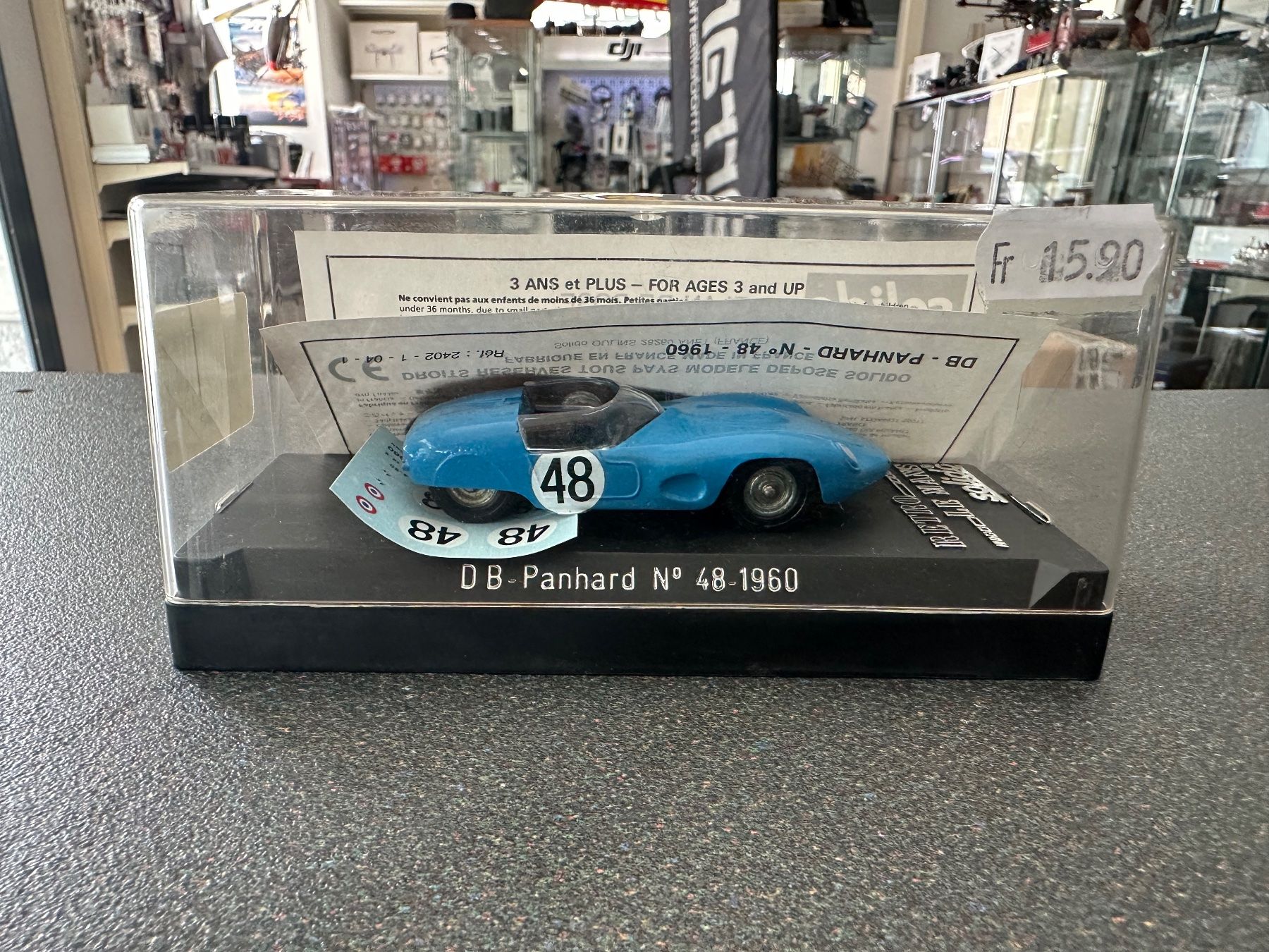 Citroën Modellini d'auto: solido 1:43 Panhard n 48 1960 Le Mans – Usato da Chiasso venduto da Carrara-Modellismo