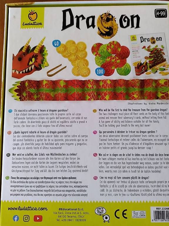 Jeux: Gioco Ludattica Dragon – D'occasion à Sessa par uza_x5jm 4