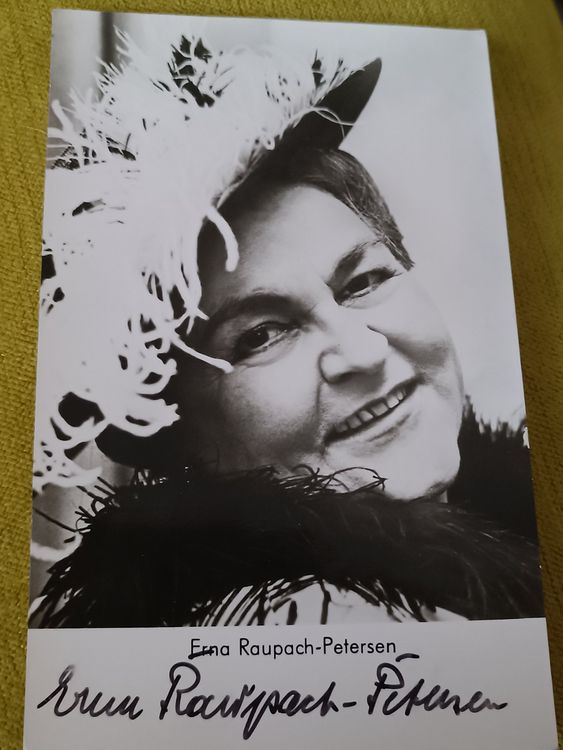 Erna Raupach-Petersen - 1979 verstorben -- handsigniert (Gebraucht) in ...