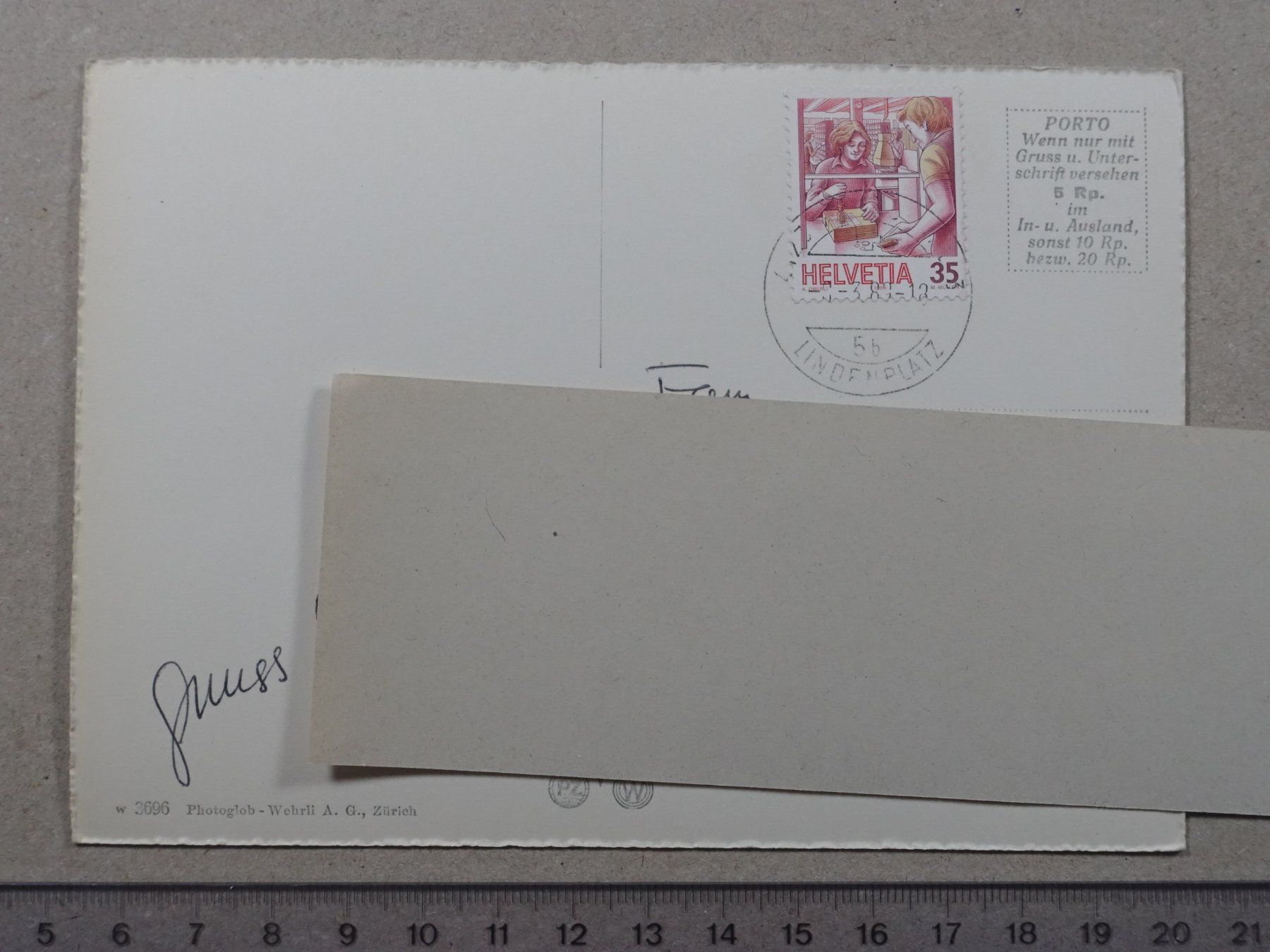 Cartoline postali: Schuls, Vulpera, Scuol, 1989 – Usato da Lenzburg venduto da fh1 1