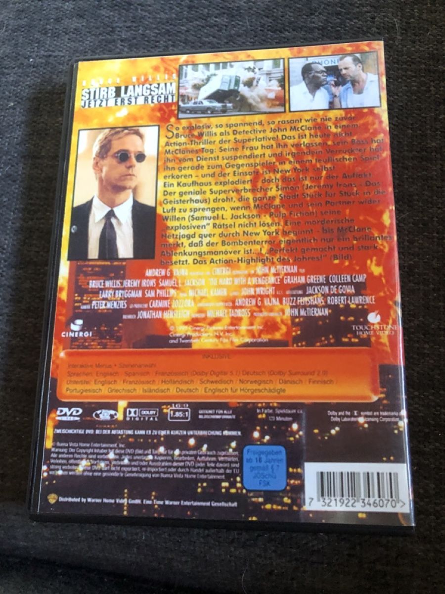 Tutti i DVDs: DVD , STIRB LANGSAM , JETZT ERST RECHT – Usato da Balsthal venduto da Katzenfan99 1