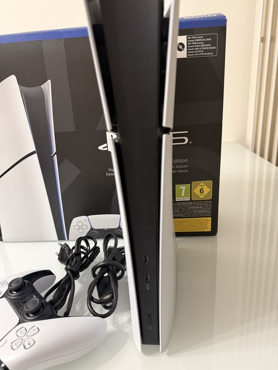 Sony PlayStation 5 Slim Digital Edition 825 GB + OVP (Neu (gemäss ...