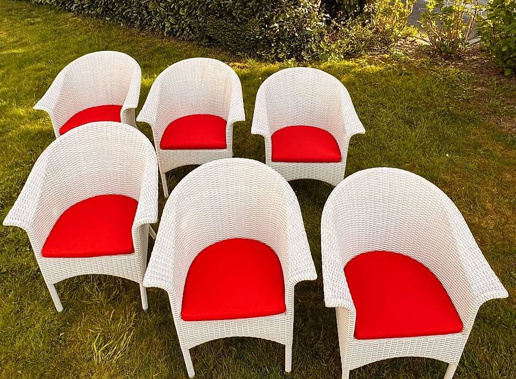 Poltrone: Gartenstuhl Sessel Rattan Terrasse  – Usato da BUCHRAIN venduto da MPicardH 4