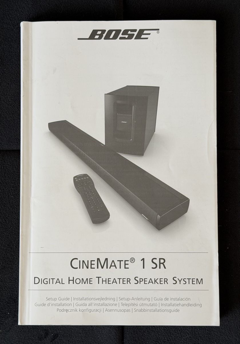 Bose Heimkino: BOSE DIGITAL HOME THEATER SPEAKER SYSTEM – Gebraucht aus Bergdietikon von pinkerton13 1