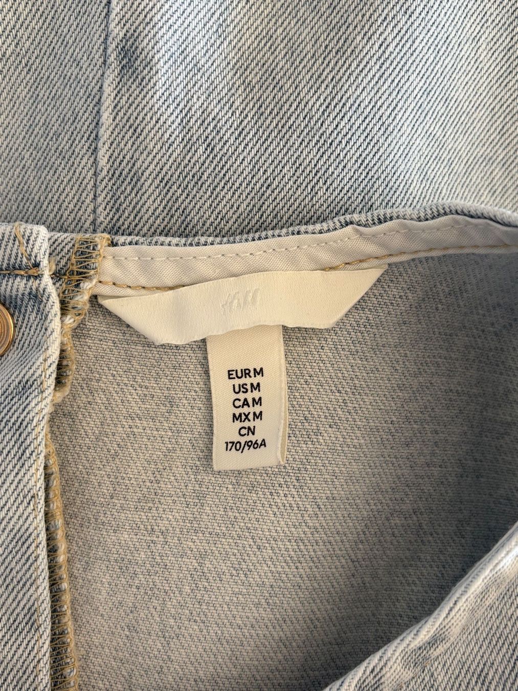 H&M Vestiti: H&M Denim Shift Dres Gr. M – Usato da Zürich venduto da missmodernage 6