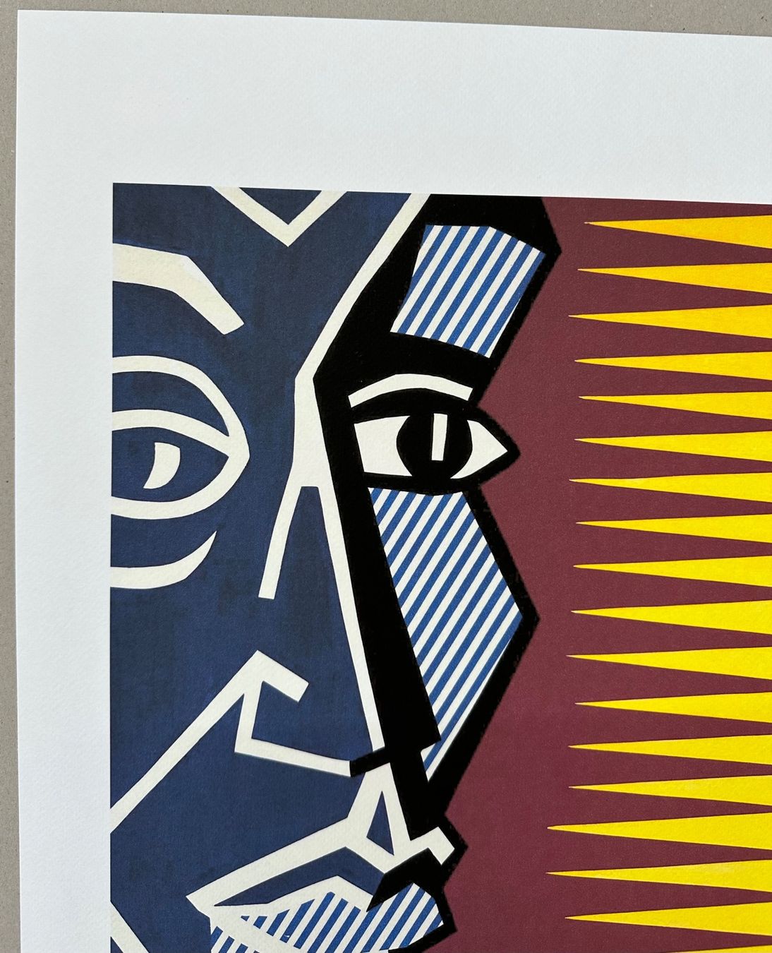 Dipinti: Roy Lichtenstein: Blue Head, POP ART 42/150 – Nuovo (secondo la descrizione) da Meilen venduto da Smgdesign 3