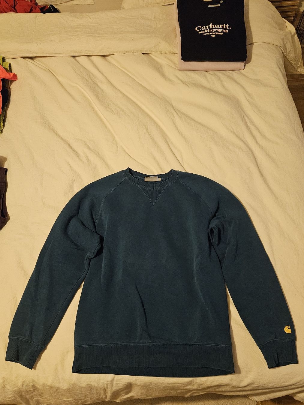 Carhartt Pullover & Sweatshirts: Carharrt Sweat Bleu M – Gebraucht aus Petit-Lancy von the_9c6q