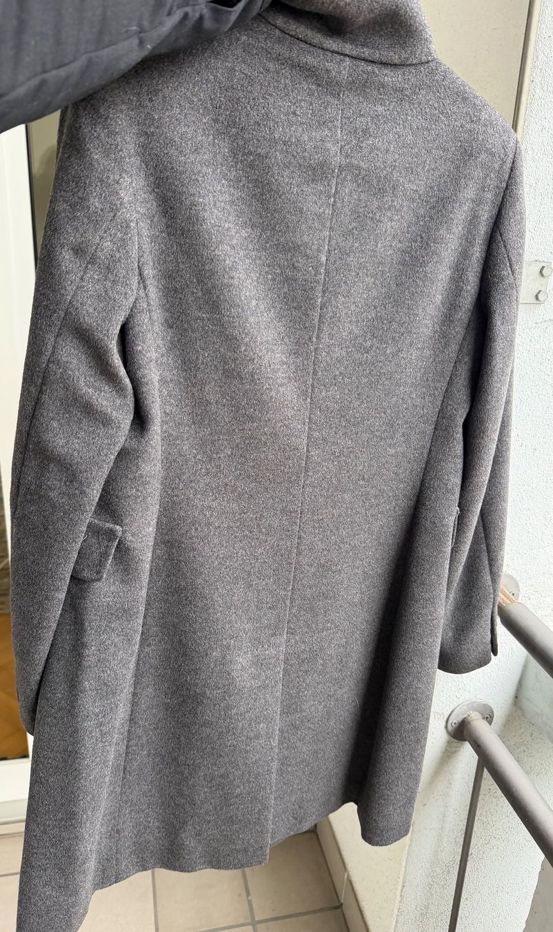 Max Mara Cappotti: MaxMara Studio Wool Coat, Grey, Size 40 – Usato da Zürich venduto da kas_g26m 8