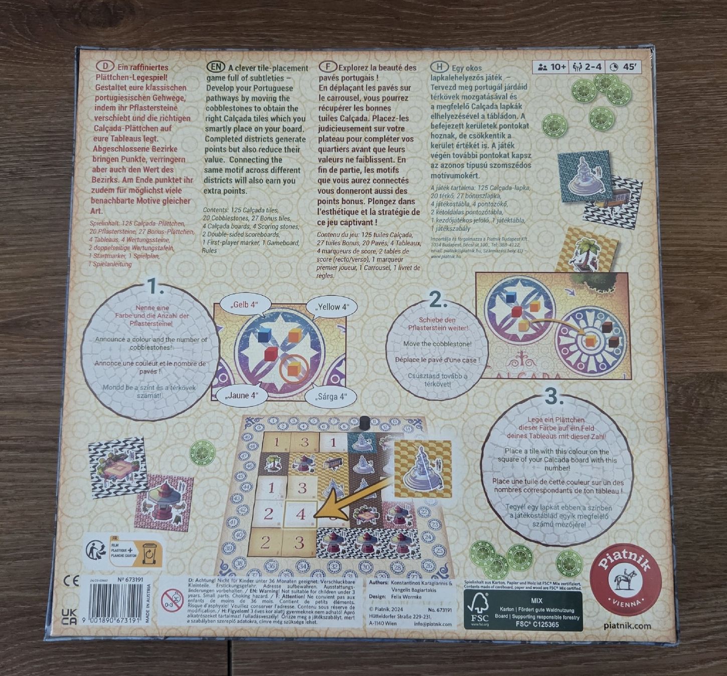 Spiele: Calçada  – Neu und originalverpackt aus Brugg AG von jade16 1