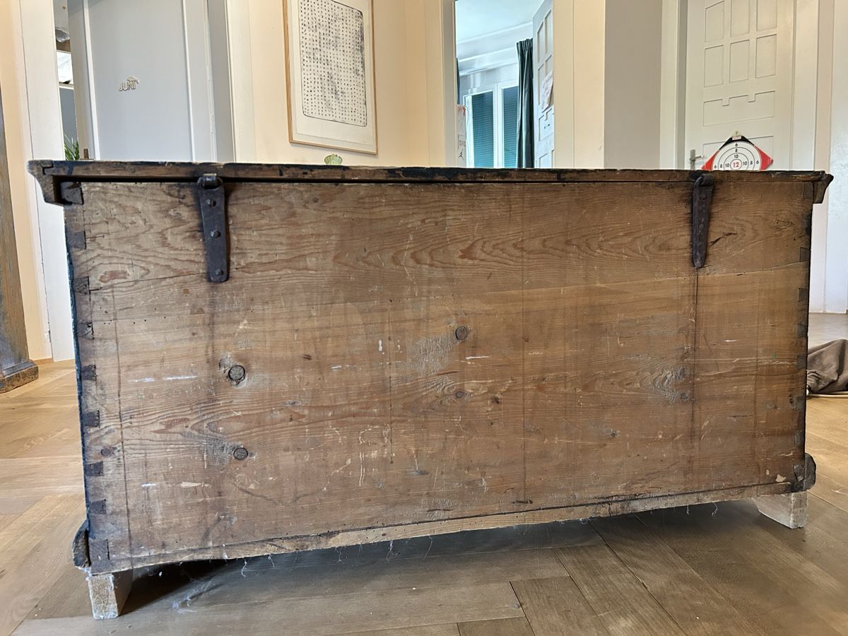 Truhen: Schwarze Holztruhe – Gebraucht aus Zürich von kunterbunt013 8