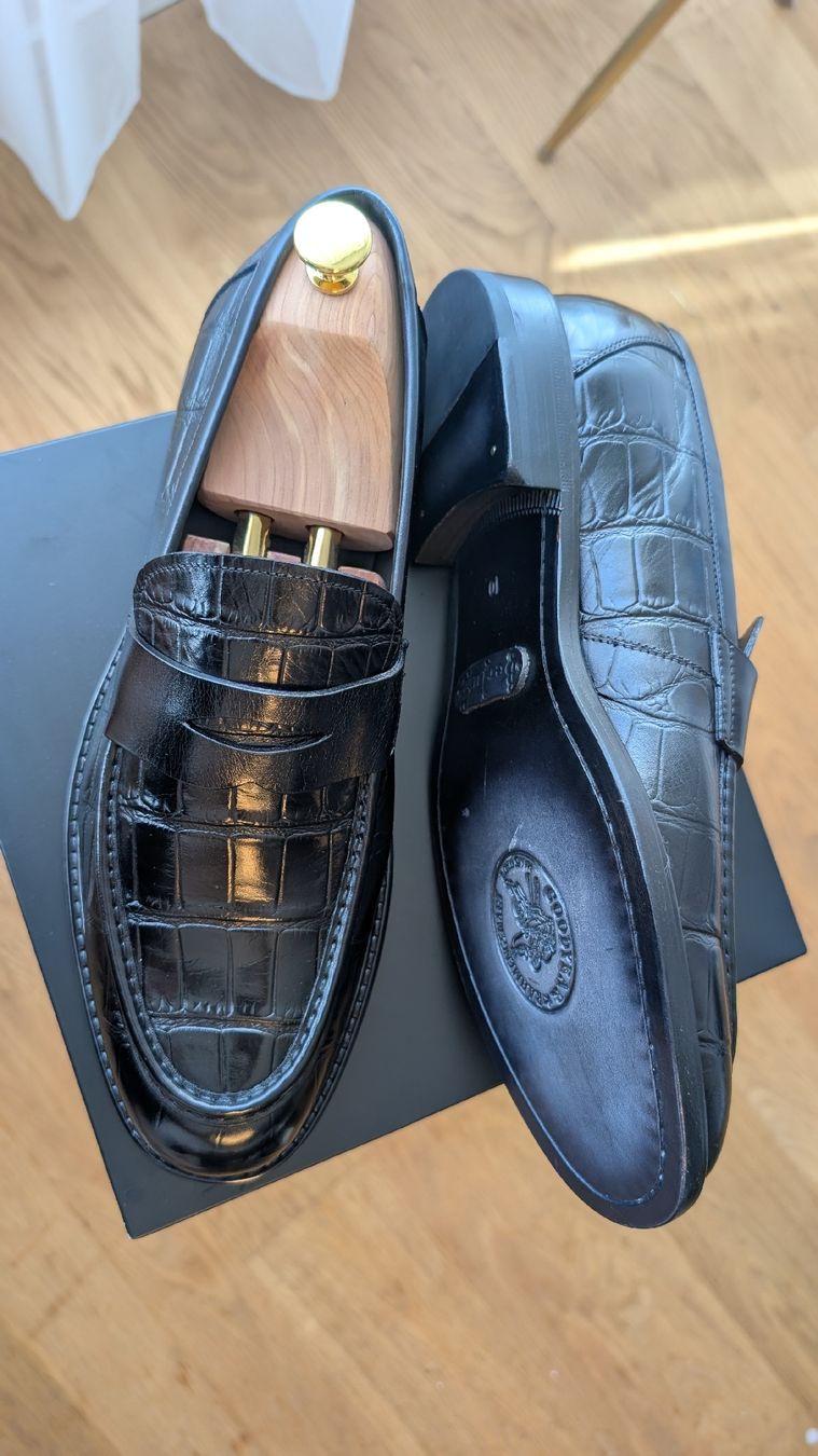 Scarpe da uomo: Penny Loafer Grösse 45 – Nuovo (secondo la descrizione) da Luzern venduto da DarioS90 2