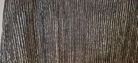 Damen Top Silber Metallic Grösse XS