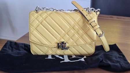 Ralph Lauren Madison Handtasche gelb