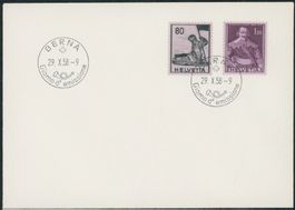 1958/59 - Historische Bilder - FDC ET - italienisch • it