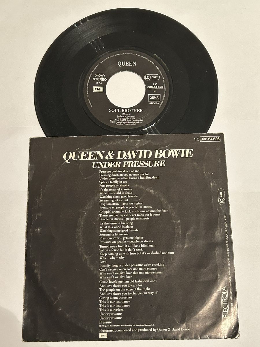 Dischi in vinile: Queen &  David Bowie. 1981. Under Pressure – Usato da Faulensee venduto da Mizuno06 1