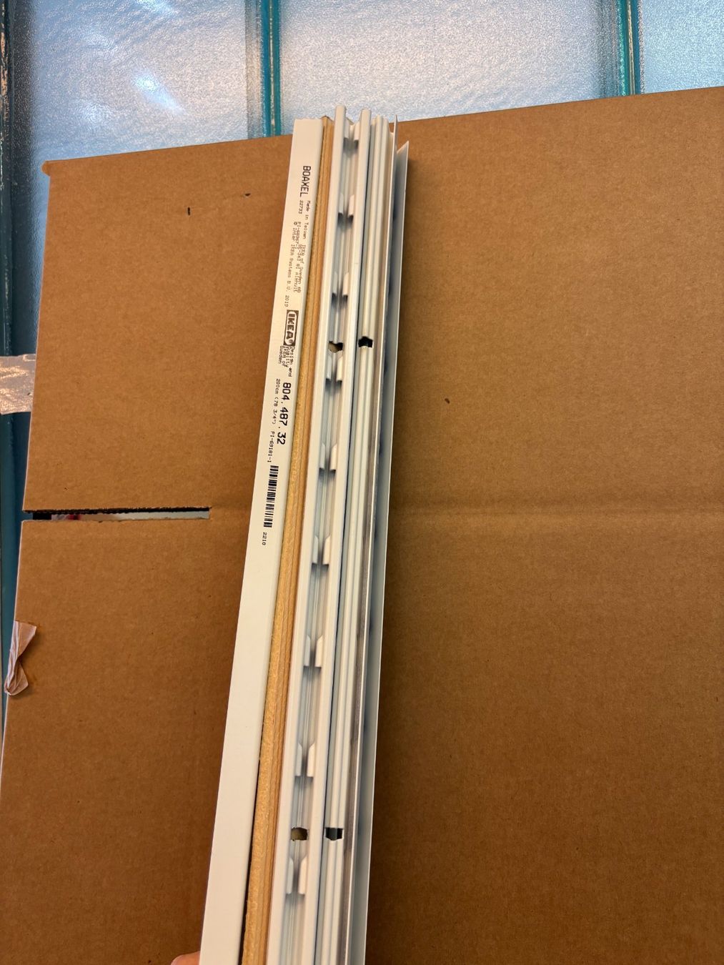 Ikea Scaffali: Regalsystem BOAXL weiss – komplett – Usato da Kriessern venduto da rene1987 4