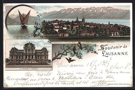 Litho Lausanne, Barque du Lac, Le Tribun