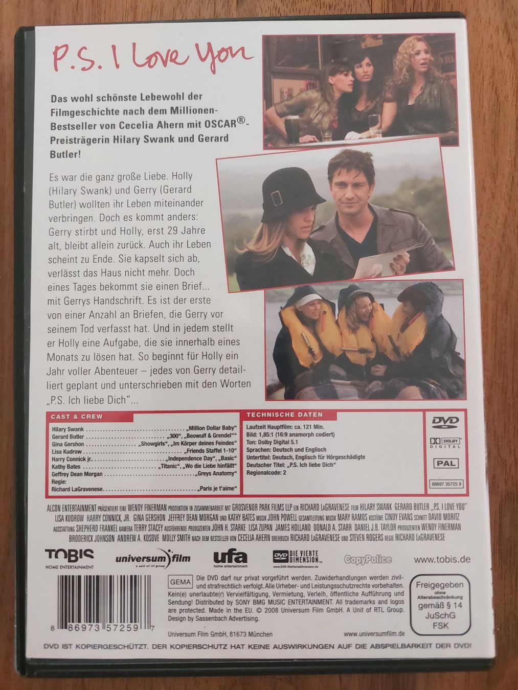 Tutti i DVDs: DVD - P.S. I Love You – Usato da Rheinfelden venduto da FilmAuktion 1