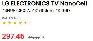 LG Fernseher: LG 43" TV / Neu – Neu (gemäss Beschreibung) aus Auenstein von PM-Krigaa 1