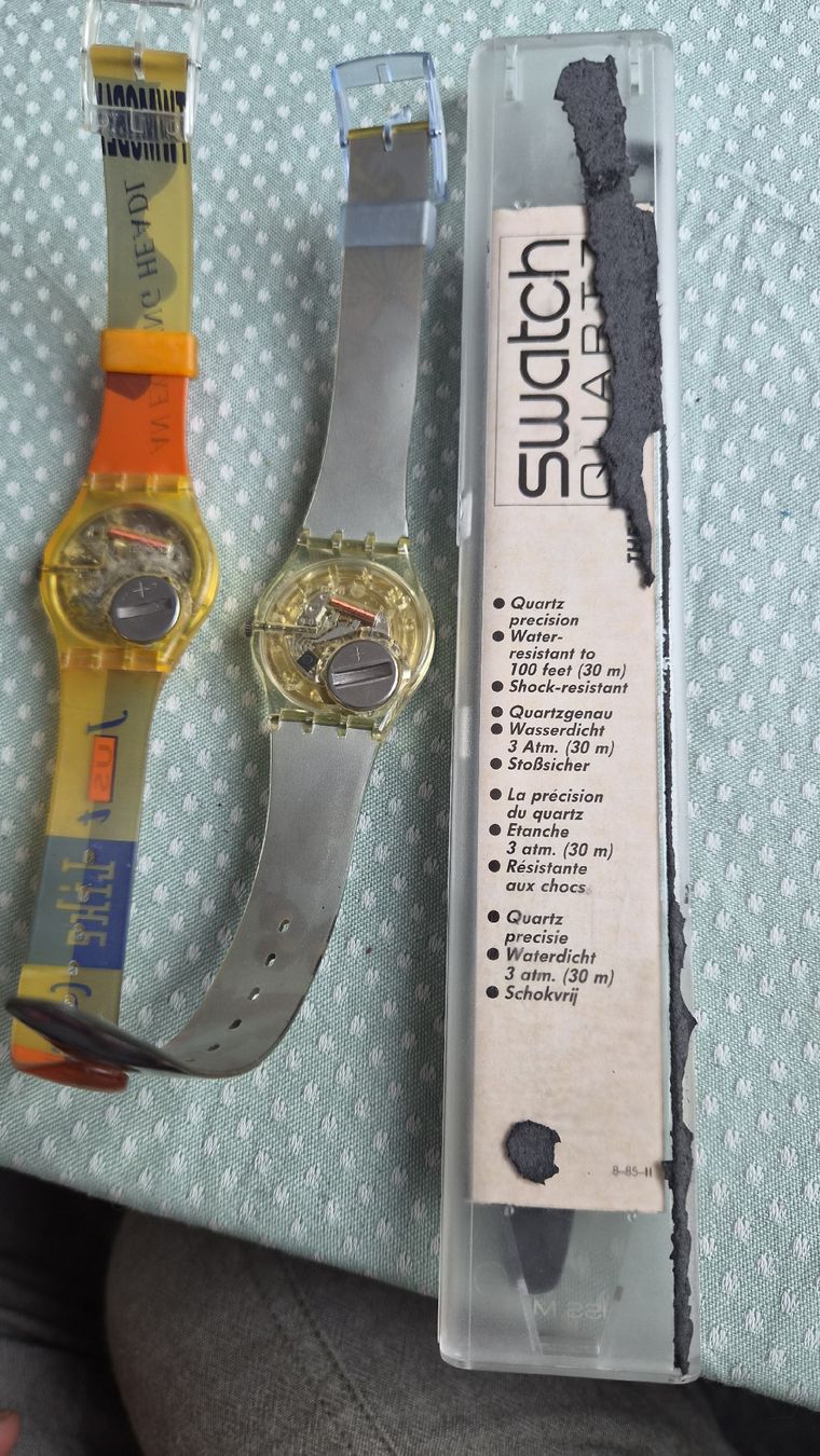 Swatch Uhren: 3 Swatch Vintage Uhren  – Gebraucht aus Kölliken von Upcycling-by-Mc-TAM 4