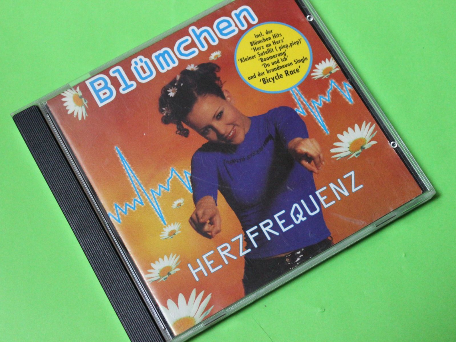 CDs: Blümchen (Jasmin Wagner) - Herzfrequenz CD 1996 – Gebraucht aus Tübach von JamesStone